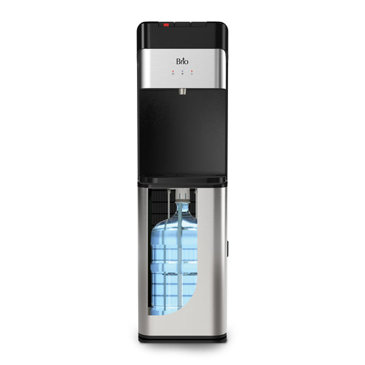 Brio Self-Cleaning Bottom-Load Water Cooler - Stainless Steel