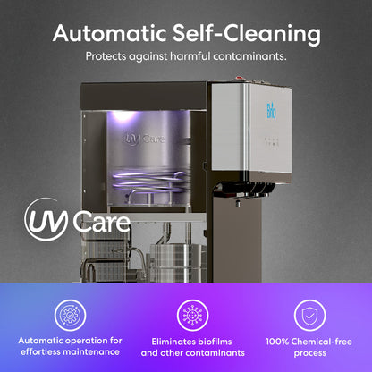 Brio Self-Cleaning Bottom-Load Water Cooler - Stainless Steel